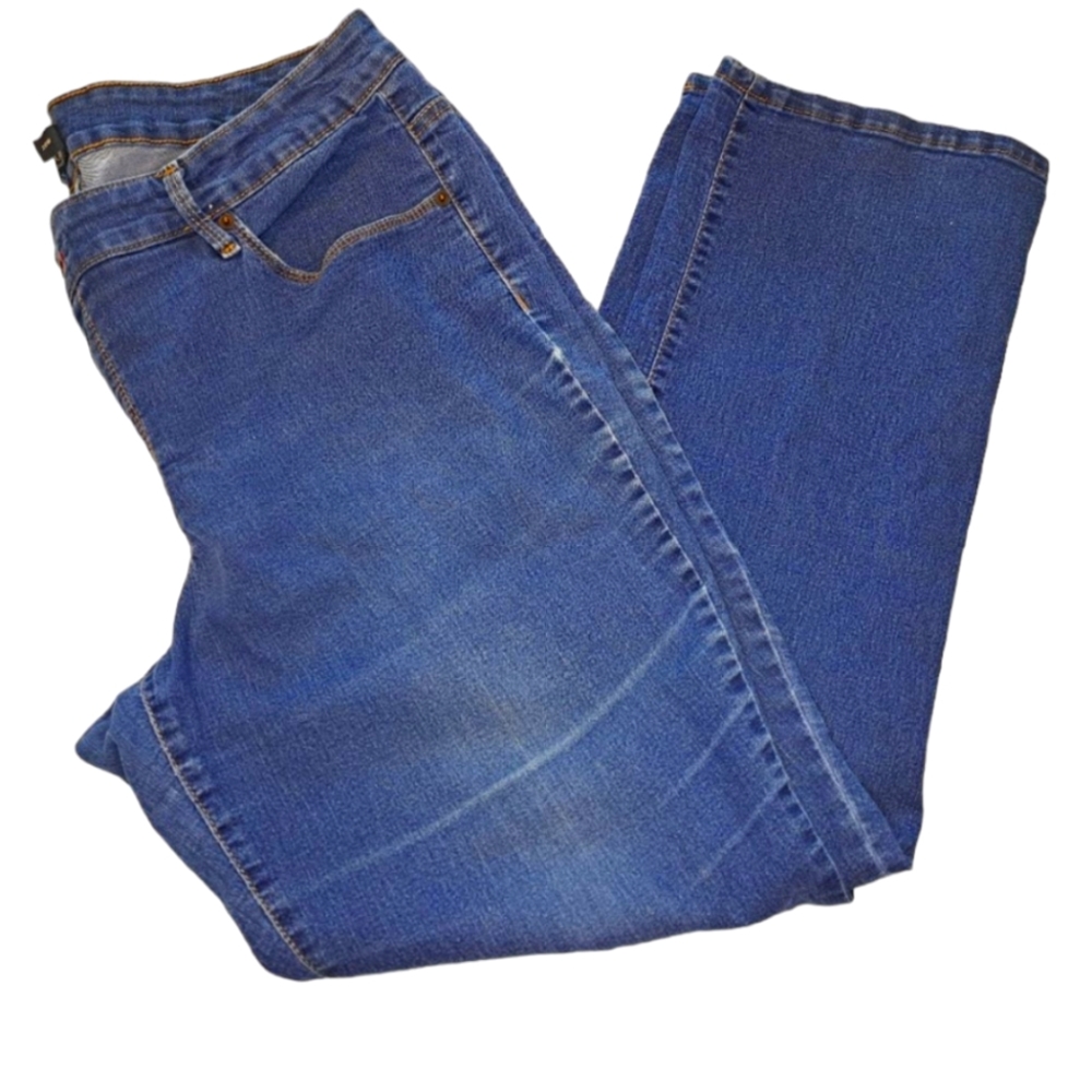 Faded Glory Dark Wash Jeans Plus Size 20W